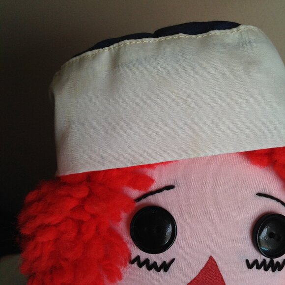 Vintage Raggedy Ann and Andy Plush Decorative Dolls - Picture 13 of 13